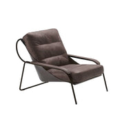 Maggiolina Expo Nova Zanotta Lounge Chair Dark Brown